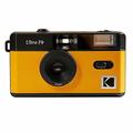 KODAK 490172 Ultra F9 35 mm Filmkamera, Retro-Stil, fokusfrei, wiederverwendbar, eingebauter Blitz, einfach zu bedienen (Kodak Yellow)