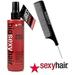 Big SEXY Hair Spray & Play Get Layered Spritz Aerosol Hairsprays (w/ comb) - NON-AEROSOL 8.5 oz / 250 ml