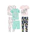 Simple Joys by Carter s Girls Little Kid 6-Piece Snug Fit Cotton Pajama Set