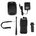 12W Handheld Walkie Talkie 16 Channel CTCss/DCS Two Way Radio Programming Button