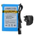 DC12400 12.6V 4000mAH Rechargeable Polymer Lithium Battery Charge/Discharge Protection(UK Plug)