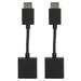2Pcs Male to Female Extension Cable HD Multimedia Interface Support 4K High Resolution