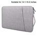 Laptop Sleeve Bag Compatible with Notebook Computer Water Repellent Protective Carrying Case with Pocket268