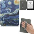 Artyond Case for Kindle Paperwhite 2021 PU Leather Hand Strap with Auto Sleep/Wake Case for 6.8 Kindle Paperwhite 11th Generation 2021 Release and Kindle Paperwhite Signature Edition Starry