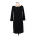 Gap Casual Dress - Sweater Dress: Black Solid Dresses - New - Women's Size Small