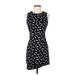 Forever 21 Casual Dress - Bodycon: Black Graphic Dresses - Women's Size Small