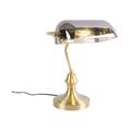 Banker - Lampe de notaire - 1 lumière - l 265 mm - Noir et Or - Classique/Antique - éclairage