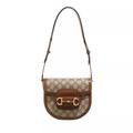 Gucci Crossbody Bags - Horsebit 1955 Mini Rounded Bag - brown - Crossbody Bags for ladies