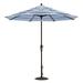 Milan 9' Patio Umbrella Canopy - Canvas Taupe, White - Ballard Designs Canvas Taupe - Ballard Designs