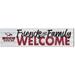 North Carolina Central Eagles 10'' x 40'' Friends & Family Welcome Sign