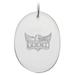 Tennessee Tech Golden Eagles 2.75'' x 3.75'' Glass Oval Ornament