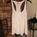 Victoria's Secret Tops | New Victoria’s Secret Workout Tank. Wear Over Sports Bra. Never Worn | Color: White | Size: M/L