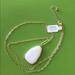 Torrid Jewelry | 3/$30 Torrid White Pendant Necklace | Color: White | Size: Os