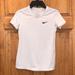 Nike Shirts & Tops | Nike Girls Dri-Fit Short Sleeved Shirt M Excellent Condition | Color: White | Size: Mg
