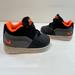 Nike Shoes | Nike Baby Boy Shoes Size 2c Black Grey Orange | Color: Black/Orange | Size: 2bb