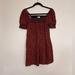 American Eagle Outfitters Dresses | American Eagle Outfitters Off The Shoulder Mini Dress. | Color: Black/Pink | Size: S
