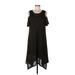 Apt. 9 Casual Dress - High/Low: Black Dresses - Women's Size Large