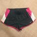 Nike Shorts | Nike Dri-Fit Athletic Shorts Women’s Size Medium Gray Pink White Running Gym | Color: Gray/Pink | Size: M