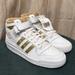 Adidas Shoes | Adidas Forum Mid W, Art- Gx5055 Originals, Rose Gold, Women’s Size- 7.5, Nwt | Color: Gold/White | Size: 7.5