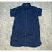 J. Crew Dresses | J Crew Baird Mcnutt Shirt Dress Small Blue Relaxed Fit Irish Linen Button Up | Color: Blue | Size: S