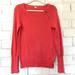J. Crew Sweaters | J. Crew Small Sweater Zip Coral Scoop Knit | Color: Orange | Size: S