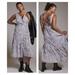 Anthropologie Dresses | Anthropologie Hutch High-Low Wrap Midi Dress Plus Size 2x Lavender Floral Nwt | Color: Purple/White | Size: 2x