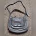 Coach Bags | Coach Kristin Spectator Gray Leather Crossbody Bag Purse Distressed A12 | Color: Gray | Size: Os