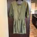 Michael Kors Dresses | Michael Kors Olive Green Satin Dress | Color: Green | Size: 6