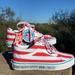 Vans Shoes | New “Where’s Waldo” Striped Old Skool Vans | Color: Red/White | Size: Various