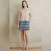 Anthropologie Skirts | Anthropologie Nomad- Morgan Carper Jacquard Skirt | Color: Blue | Size: M
