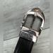 Louis Vuitton Accessories | Louis Vuitton Black Leather Dress Belt 40 | Color: Black | Size: 40