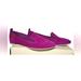 Michael Kors Shoes | Michael Kors Purple Suede Shoes. Size 6 | Color: Purple/White | Size: 6