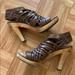 Michael Kors Shoes | Michael Kors Gladiator Platform Sandals | Color: Brown/Tan | Size: 5.5