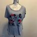 Disney Tops | Disney Parks Vintage Looking Minnie & Mickey Mouse Shirt | Color: Gray | Size: Xl
