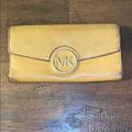 Michael Kors Makeup | Michael Kors Leather Wallet | Color: Tan | Size: Os