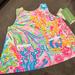 Lilly Pulitzer Dresses | Authentic Lily Pulitzer Baby (3-6 Months) Shift Dress In Lovers Coral | Color: Blue/Pink | Size: 3-6mb