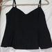 Zara Tops | Black Zara Top With Spaghetti Straps | Color: Black | Size: S