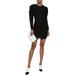 Rebecca Minkoff Dresses | New Rebecca Minkoff Sofia Ruched Mesh Mini Dress | Color: Black | Size: 10