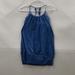 Lululemon Tops | Lululemon Womens Blue Built In Shelf Bra Racerback Activewear Tank Top Size 4 | Color: Blue | Size: 4
