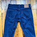 Levi's Jeans | Levis 511 Men’s 32x32 Slim Fit Jeans Dark Wash Denim Distressed High Rise | Color: Blue | Size: 32