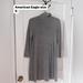 American Eagle Outfitters Dresses | American Eagle Soft Gray Turtleneck Dress | Color: Gray | Size: S