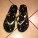 Michael Kors Shoes | Mk Slides | Color: Black/Gold | Size: 8