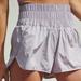 Free People Shorts | Free People Movement The Way Home Shorts In Lavender Medium High Waisted Sporty | Color: Purple | Size: M