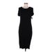 Gap Casual Dress - Sheath: Black Solid Dresses - Women's Size Medium