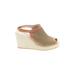 Tommy Bahama Wedges: Tan Shoes - Women's Size 8