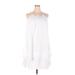 Ann Taylor Casual Dress - Popover: White Dresses - Women's Size 18 Tall
