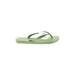 Havaianas Flip Flops: Green Shoes - Women's Size 7