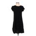 Gap Casual Dress - DropWaist: Black Solid Dresses - Women's Size X-Small