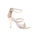 David's Bridal Heels: Gold Shoes - Women's Size 7 1/2