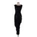 Leslie Fay Cocktail Dress: Black Stars Dresses - Women's Size 6